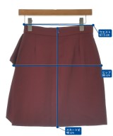 TARA JARMON（タラジャーモン）ひざ丈スカート 赤 サイズ:36(XS位) レディース/2200641916052