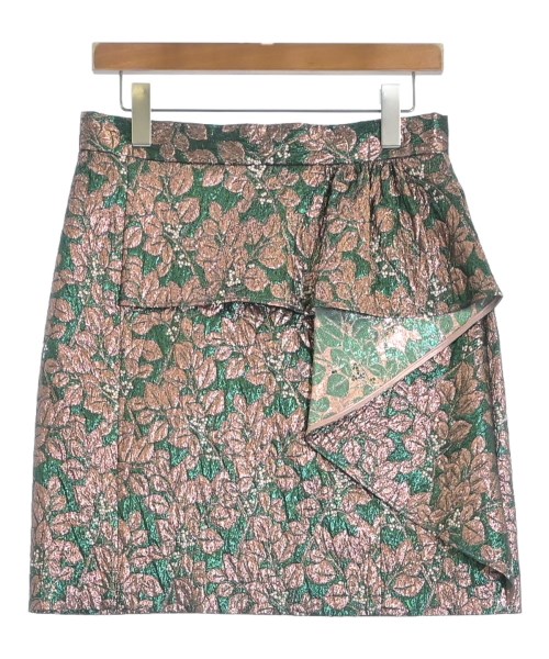 TARA JARMON(タラジャーモン)ミニスカート 緑 サイズ:40(M位)/2200645868043