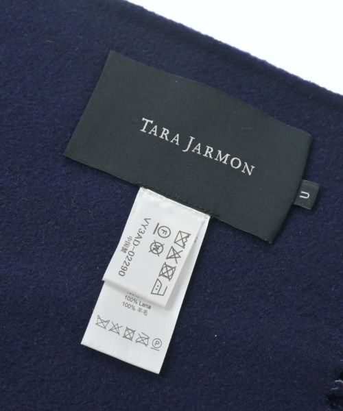 TARA JARMON（タラジャーモン）マフラー 紺 サイズ:- レディース/2200645868050
