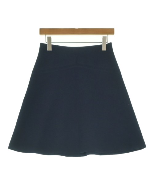 TARA JARMON(タラジャーモン)ひざ丈スカート 紺 サイズ:36(XS位)/2200626345280