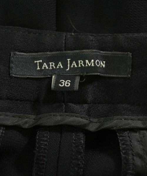 TARA JARMON（タラジャーモン）スラックス 黒 サイズ:36(XS位) レディース/2200709883067