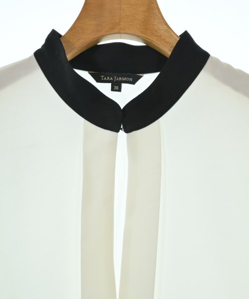 TARA JARMON（タラジャーモン）カジュアルシャツ 白 サイズ:36(XS位) レディース/2200662627081