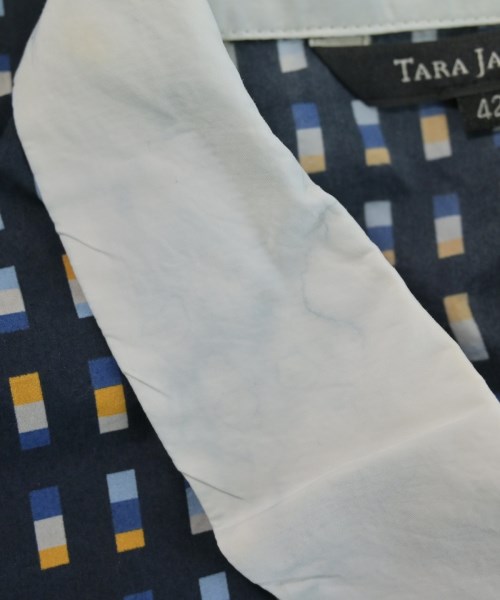 TARA JARMON（タラジャーモン）ブラウス 紺 サイズ:42(M位) レディース/2200734781130