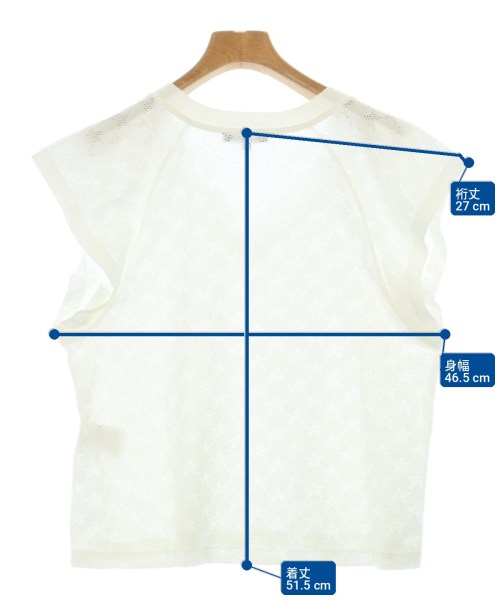 TARA JARMON（タラジャーモン）Tシャツ・カットソー 白 サイズ:S レディース/2200716620068