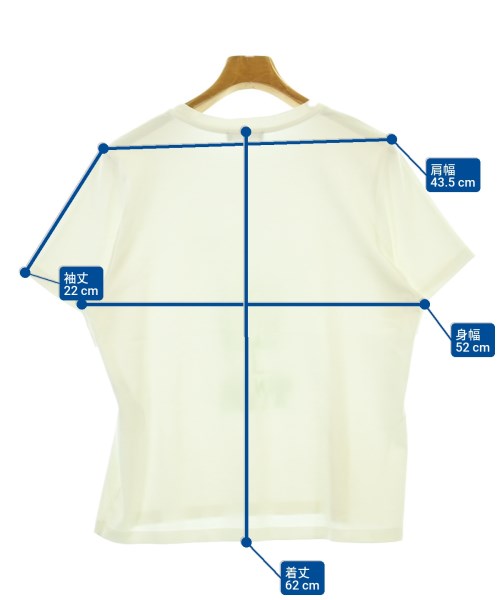 TARA JARMON（タラジャーモン）Tシャツ・カットソー 白 サイズ:2(M位) メンズ/2200693219064