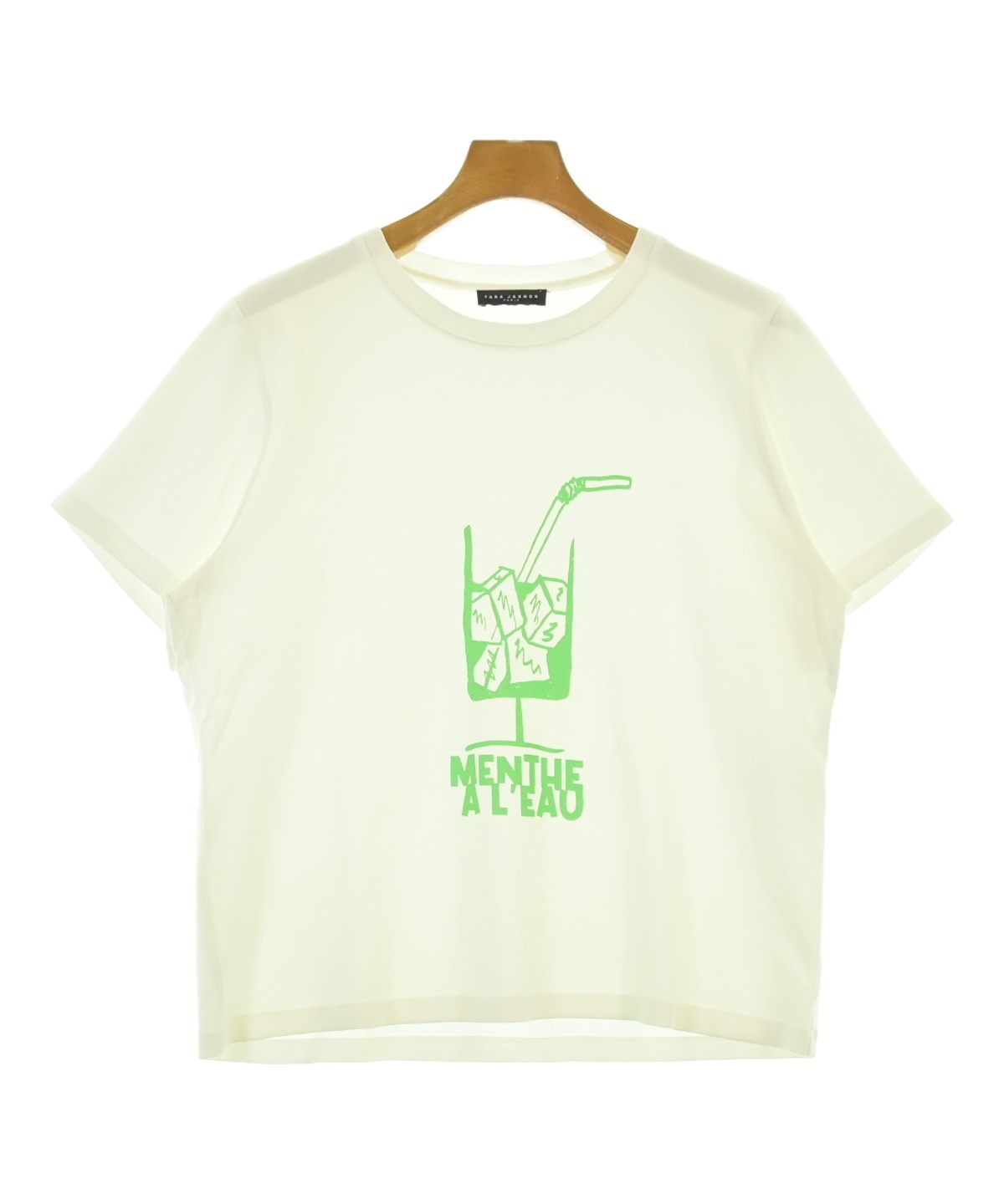 TARA JARMON（タラジャーモン）Tシャツ・カットソー 白 サイズ:2(M位 