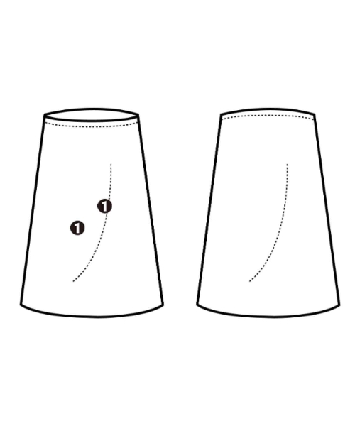 A-POC ABLE ISSEY MIYAKE（エイポック）ロング・マキシ丈スカート グレー サイズ:2(M位) レディース/2200636406025