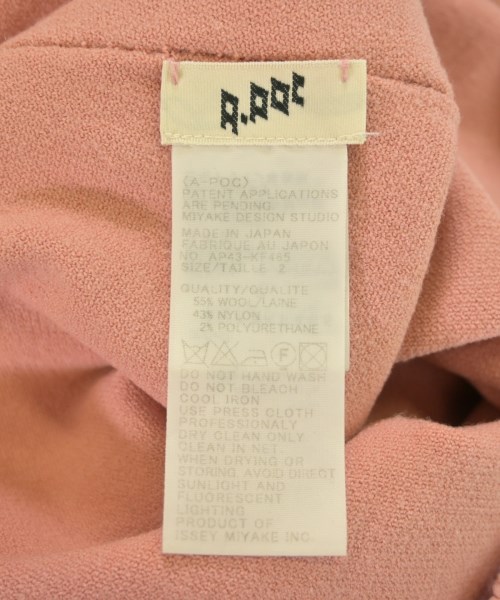 A-POC ABLE ISSEY MIYAKE（エイポック）その他 ピンク サイズ:2(M位) レディース/2200640107116