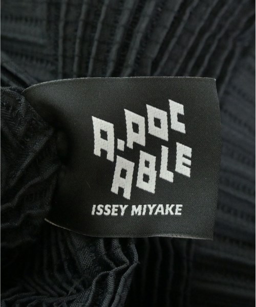 A-POC ABLE ISSEY MIYAKE（エイポック）カジュアルシャツ 黒 サイズ:F レディース/2200644038027
