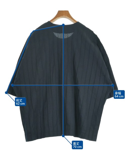 A-POC ABLE ISSEY MIYAKE（エイポック）Tシャツ・カットソー 紺 サイズ:3(L位) メンズ/2200613309226