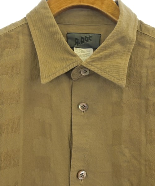 A-POC ABLE ISSEY MIYAKE（エイポック）カジュアルシャツ 茶 サイズ:2(M位) メンズ/2200625841219