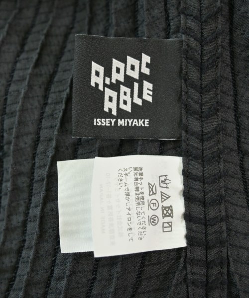 A-POC ABLE ISSEY MIYAKE（エイポック）カジュアルジャケット 黒 サイズ:3(L位) メンズ/2200627043048