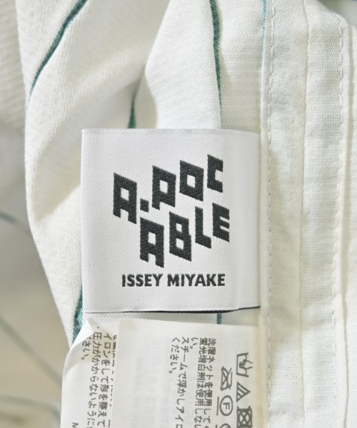A-POC ABLE ISSEY MIYAKE（エイポック）カジュアルシャツ 白 サイズ:3(L位) メンズ/2200610578052