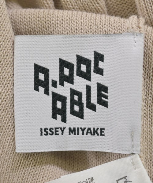 A-POC ABLE ISSEY MIYAKE（エイポック）ニット・セーター ベージュ サイズ:3(L位) メンズ/2200615714035