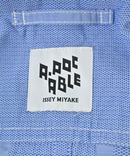 A-POC ABLE ISSEY MIYAKE（エイポック）カジュアルジャケット 青 サイズ:3(L位) メンズ/2200615714059