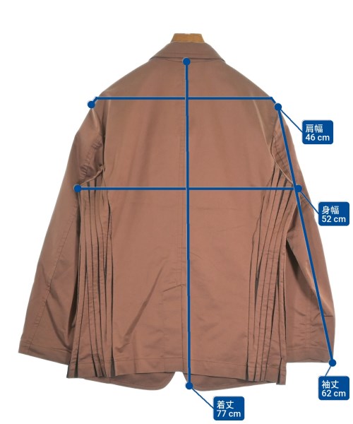 A-POC ABLE ISSEY MIYAKE（エイポック）カジュアルジャケット 茶 サイズ:-(XL位) メンズ/2200615714066