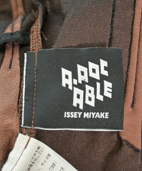 A-POC ABLE ISSEY MIYAKE（エイポック）その他 茶 サイズ:3(L位) メンズ/2200615714073