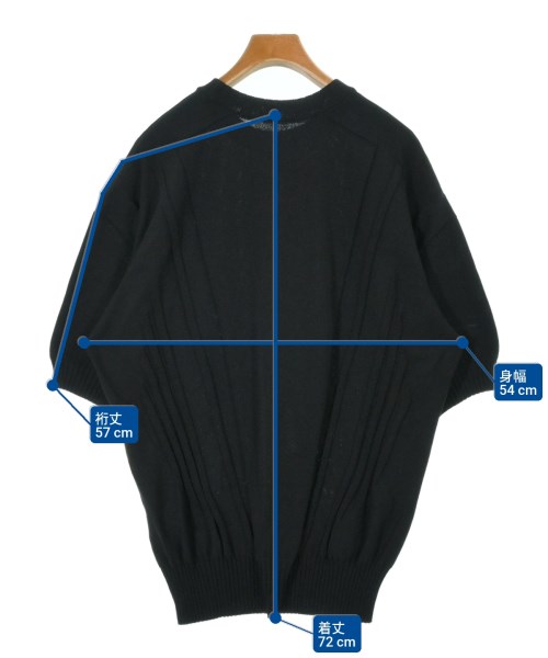 A-POC ABLE ISSEY MIYAKE（エイポック）ニット・セーター 黒 サイズ:3(L位) メンズ/2200617938057