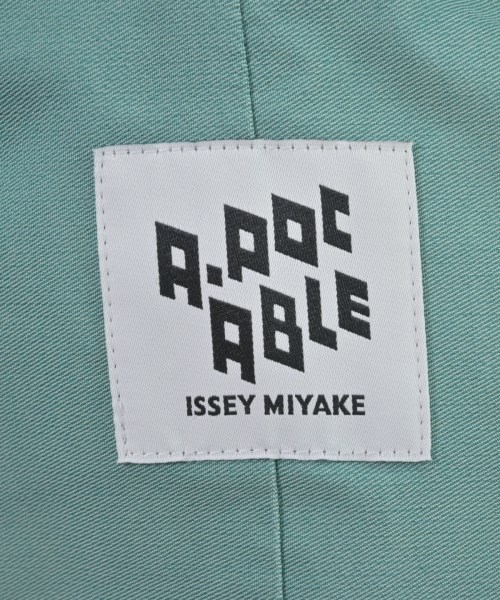 A-POC ABLE ISSEY MIYAKE（エイポック）ジャケット 緑 サイズ:1(S位) メンズ/2200674715042