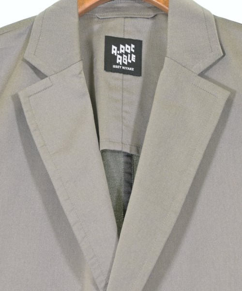 A-POC ABLE ISSEY MIYAKE（エイポック）カジュアルジャケット グレー サイズ:1(S位) メンズ/2200673022011