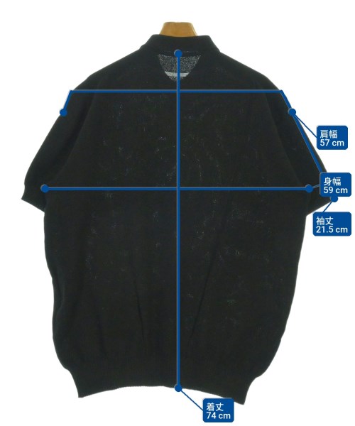 A-POC ABLE ISSEY MIYAKE（エイポック）ニット・セーター 黒 サイズ:3(L位) メンズ/2200694309023