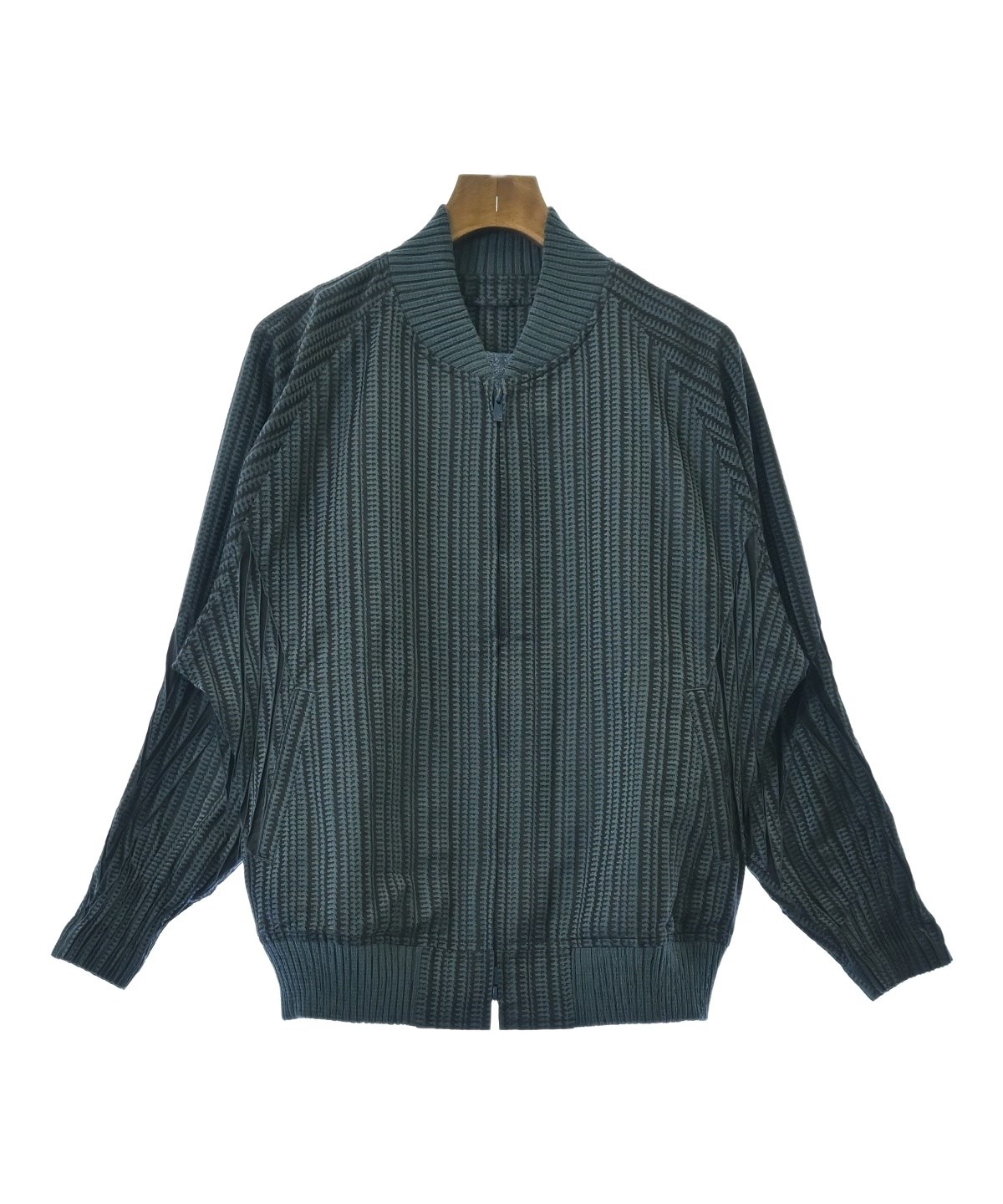 ISSEY MIYAKE A-POC 総柄 ボンバージャケット 黒 1 ISSEY MIYAKE A-POC 総柄 ボンバージャケット 黒 1 | ヤマダウェブコム
