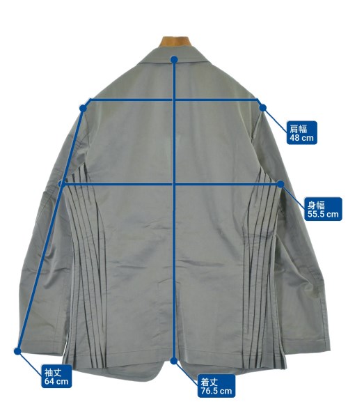 A-POC ABLE ISSEY MIYAKE（エイポック）カジュアルジャケット グレー サイズ:3(L位) メンズ/2200657017026
