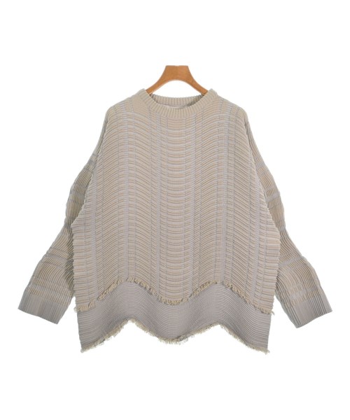A-POC ABLE ISSEY MIYAKE(エイポック)ニット・セーター ベージュ サイズ:3(L位)/2200657017057