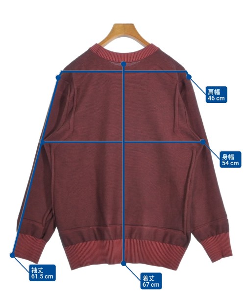 A-POC ABLE ISSEY MIYAKE（エイポック）ニット・セーター 赤 サイズ:3(L位) メンズ/2200657017064