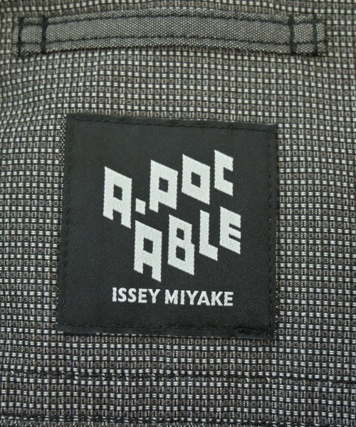 A-POC ABLE ISSEY MIYAKE（エイポック）カジュアルシャツ グレー サイズ:2(M位) メンズ/2200660872018