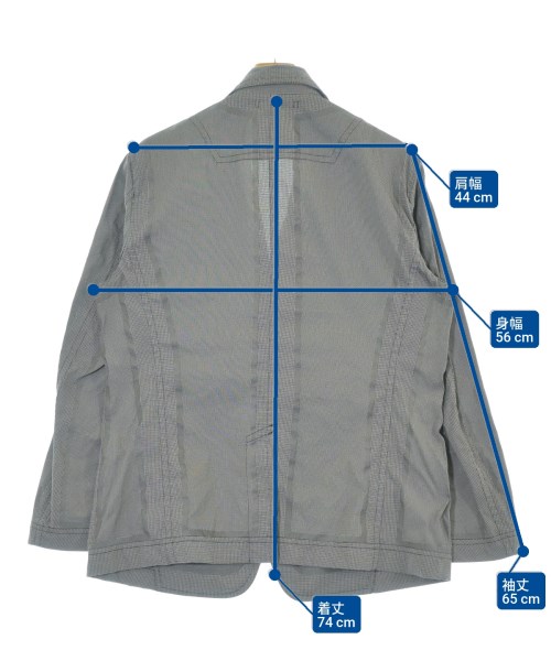 A-POC ABLE ISSEY MIYAKE（エイポック）カジュアルシャツ グレー サイズ:2(M位) メンズ/2200660872018