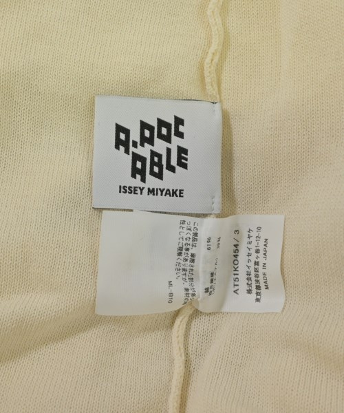 A-POC ABLE ISSEY MIYAKE（エイポック）カーディガン 白 サイズ:3(L位) メンズ/2200715952108