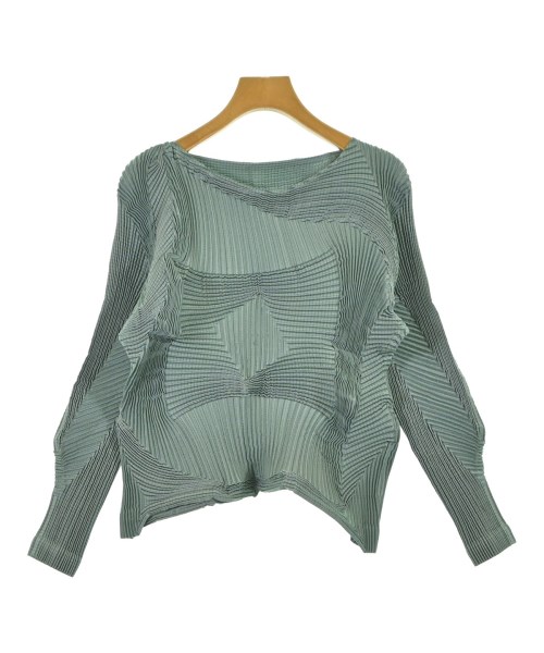 A-POC ABLE ISSEY MIYAKE(エイポック)カジュアルシャツ 緑 サイズ:1(S位)/2200635505026