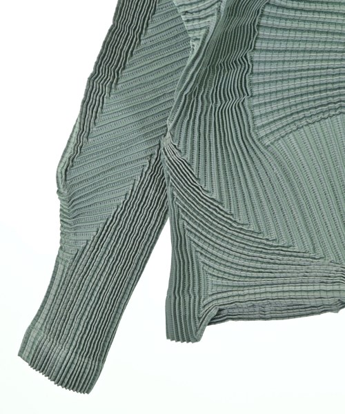 A-POC ABLE ISSEY MIYAKE（エイポック）カジュアルシャツ 緑 サイズ:1(S位) レディース/2200635505026