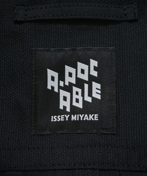 A-POC ABLE ISSEY MIYAKE（エイポック）カジュアルジャケット 黒 サイズ:2(M位) メンズ/2200651471015