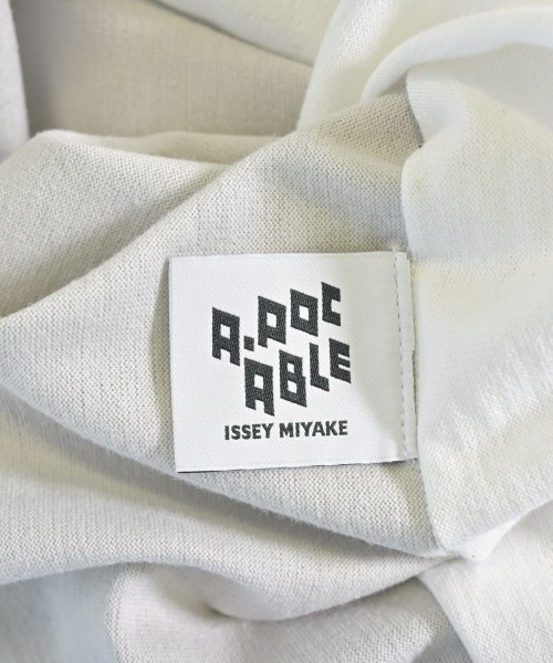 A-POC ABLE ISSEY MIYAKE（エイポック）Tシャツ・カットソー 白 サイズ:3(L位) メンズ/2200709867036