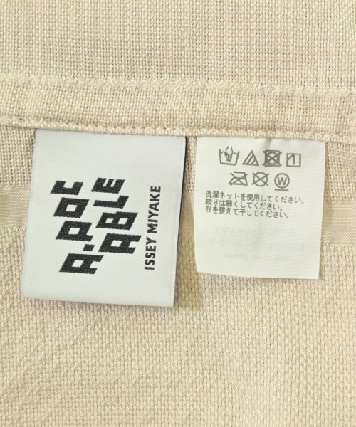 A-POC ABLE ISSEY MIYAKE（エイポック）カジュアルジャケット ベージュ サイズ:3(L位) メンズ/2200665307126