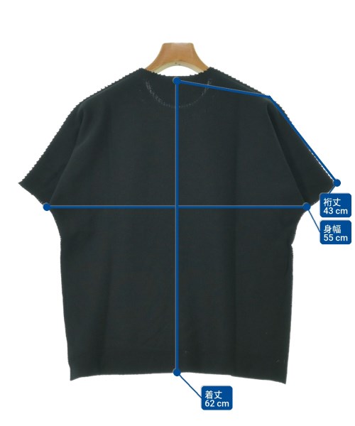 A-POC ABLE ISSEY MIYAKE（エイポック）Tシャツ・カットソー 黒 サイズ:1(S位) メンズ/2200728583047