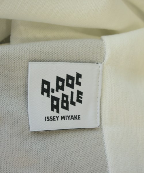 A-POC ABLE ISSEY MIYAKE（エイポック）Tシャツ・カットソー 白 サイズ:3(L位) メンズ/2200721712352