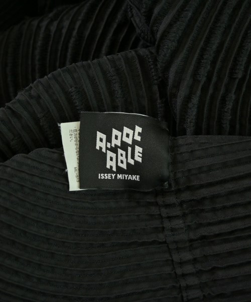 A-POC ABLE ISSEY MIYAKE（エイポック）スウェット 黒 サイズ:3(L位) メンズ/2200686918035