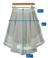 A-POC ABLE ISSEY MIYAKE（エイポック）ひざ丈スカート グレー サイズ:2(M位) レディース/2200692136157