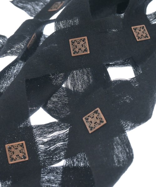 HaaT（ハート）ストール 黒 サイズ:- レディース/2200638342031