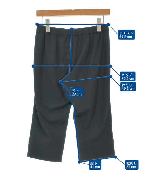 HaaT（ハート）クロップドパンツ 黒 サイズ:2(M位) レディース/2200628537287