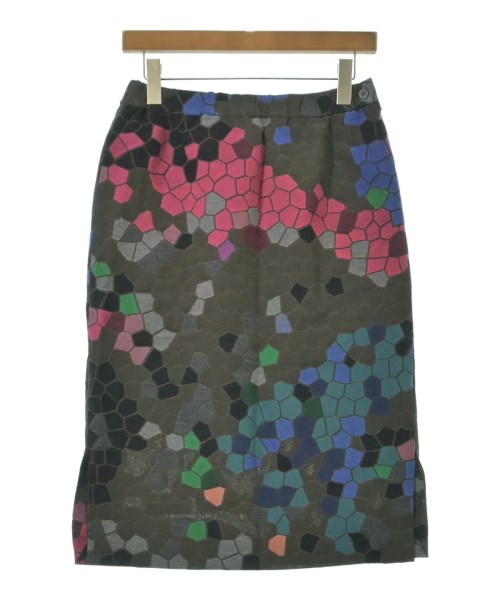 HaaT(ハート)ひざ丈スカート グレー サイズ:2(M位)/2200642516077