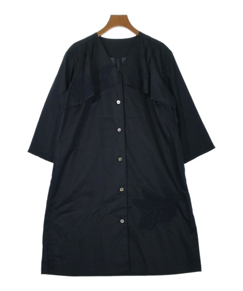 HaaT(ハート)シャツワンピース 紺 サイズ:2(M位)/2200668019040