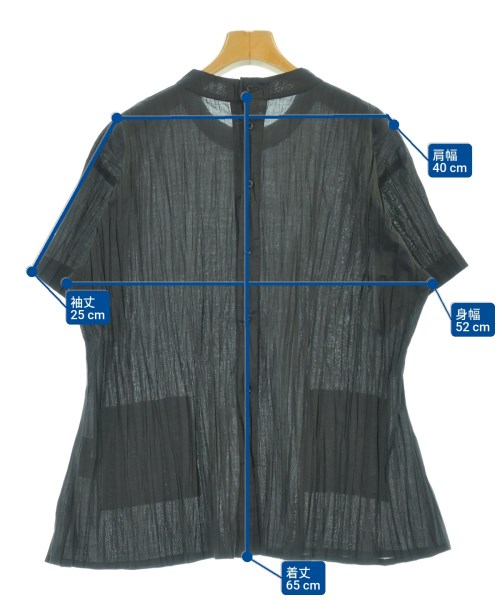 HaaT（ハート）ブラウス 黒 サイズ:2(M位) レディース/2200678092026