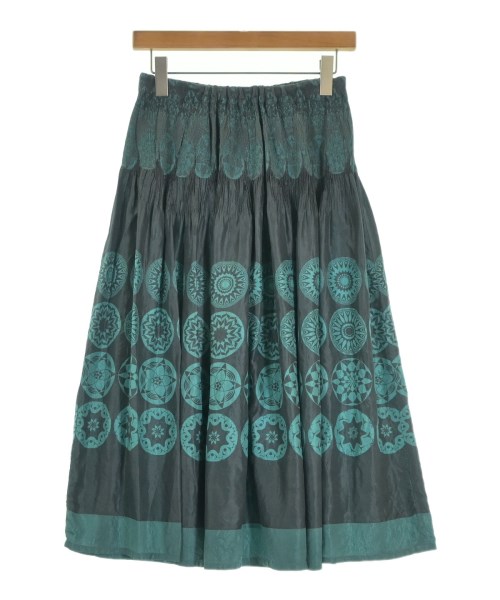HaaT(ハート)ロング・マキシ丈スカート 緑 サイズ:2(M位)/2200647298015