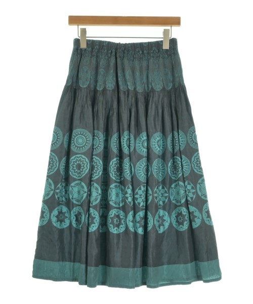 HaaT（ハート）ロング・マキシ丈スカート 緑 サイズ:2(M位) レディース/2200647298015