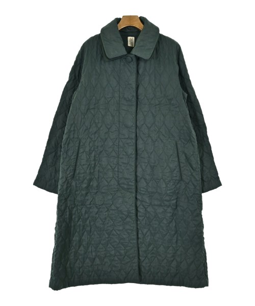 HaaT(ハート)ステンカラーコート 緑 サイズ:3(L位)/2200651723022