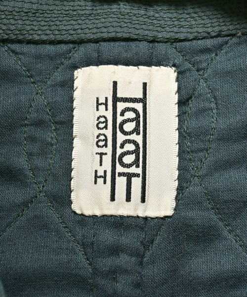 HaaT（ハート）ステンカラーコート 緑 サイズ:3(L位) レディース/2200651723022